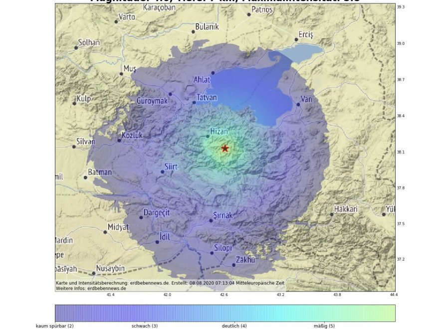 Erdbeben Bitlis