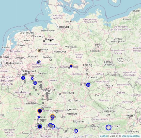 Aktuelle Erdbeben in Deutschland 2021