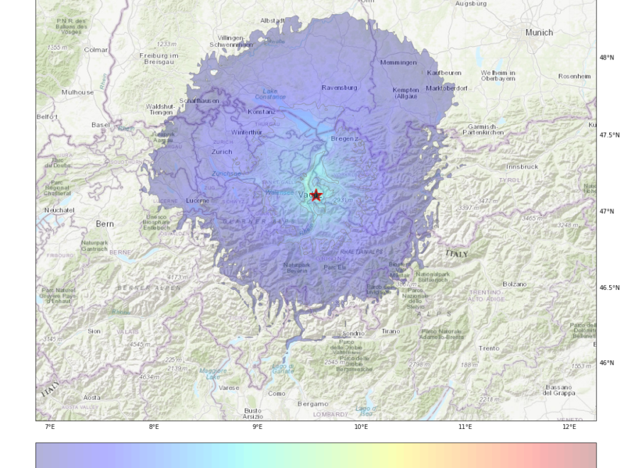 Erdbeben in Liechtenstein